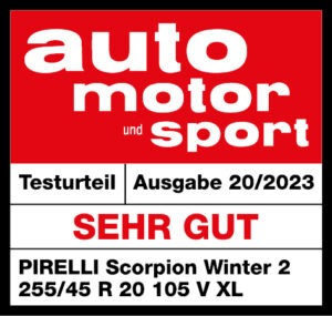 Auto Motor Sport Testsiegel für Pirelli Winterreifen kaufen